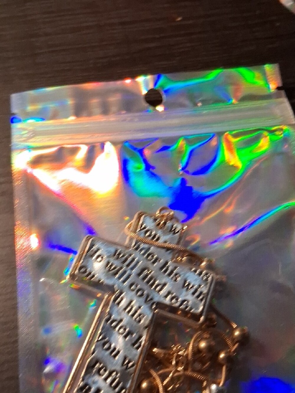 Sliver Cross Necklace - Picture 4 of 5